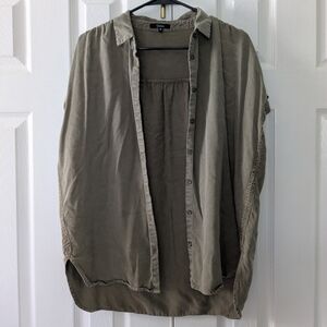 Quince Vintage Wash Tencel Camp Shirt